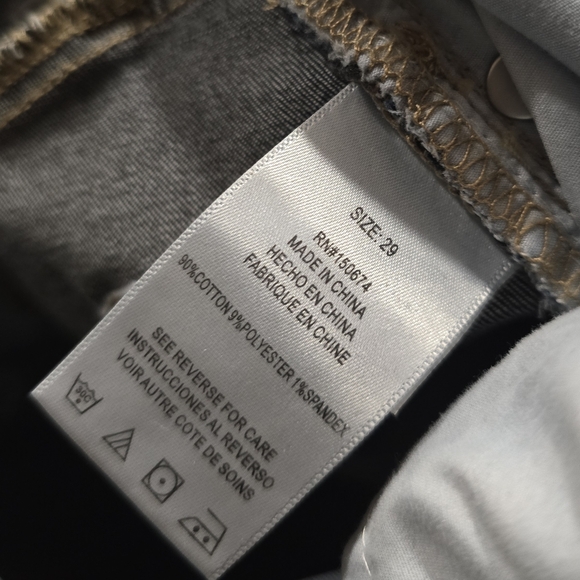 Wash Lab Denim Mixed Denim Maxi Skirt - Picture 12 of 14